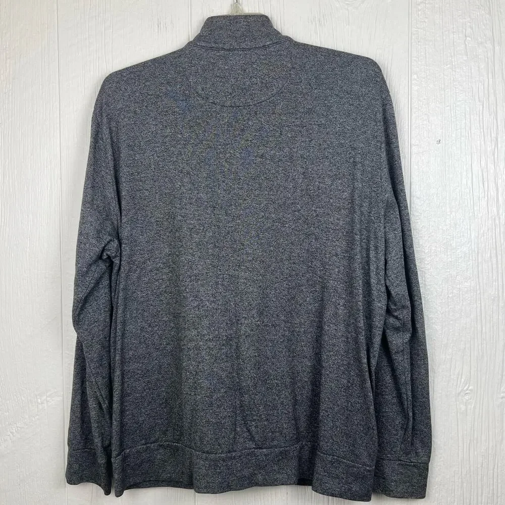 Banana republic lightweight jacket men’s XL full zip sweatshirt type mock collar